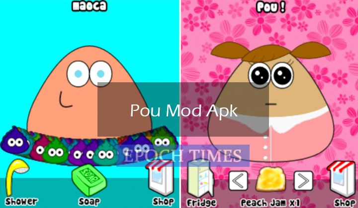 Pou Mod Apk (Unlimited Money/Max Level)